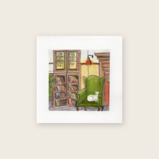 The Next Chapter - Original painting • Gouache, Colored Pencil & Pastel